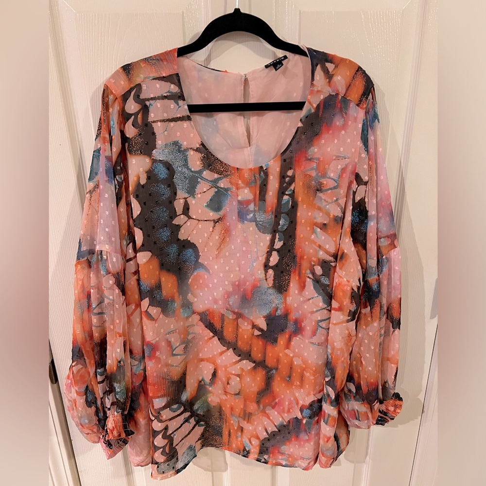 COPY - Torrid 4 Butterfly Blouse